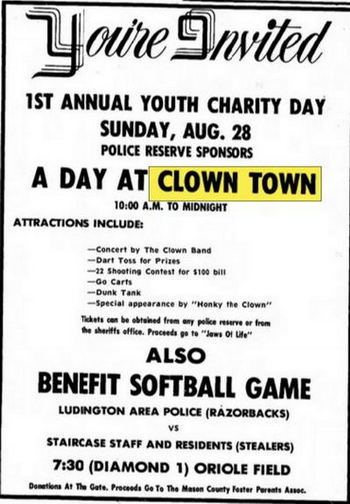 Clown Town - Aug 1977 Ad (newer photo)